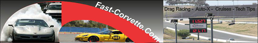 fast corvette header